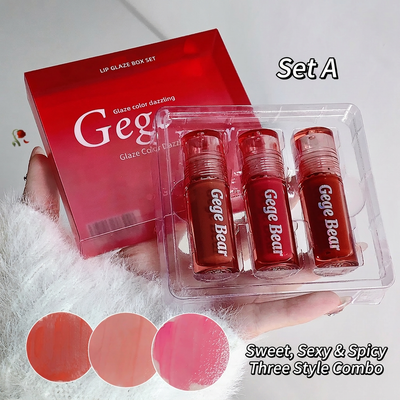 Gege Bear Lip Glaze Box Set