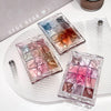 Three makeup palette packaging with colorful shades on a white surface, featuring the brand 'GEGE BEAR'.