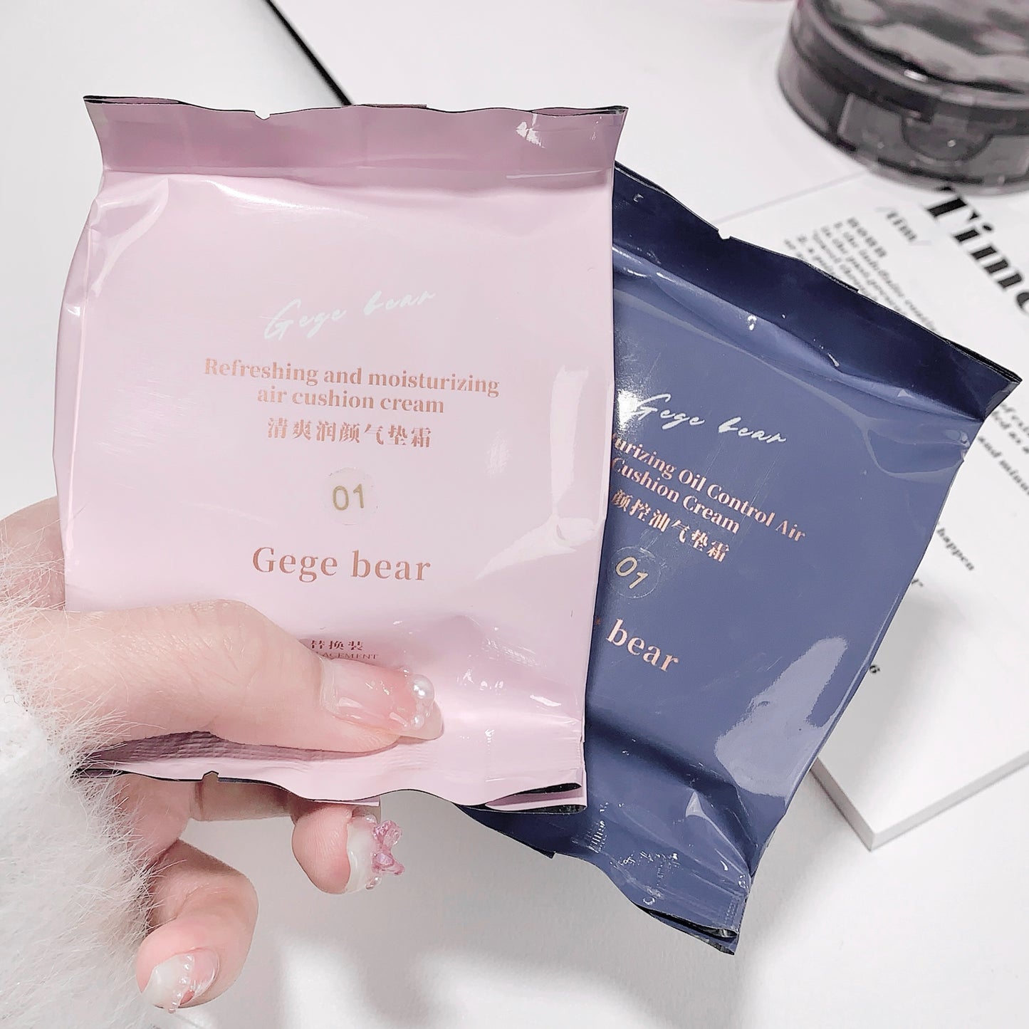 Gege Bear Air Cushion Foundation with Refill