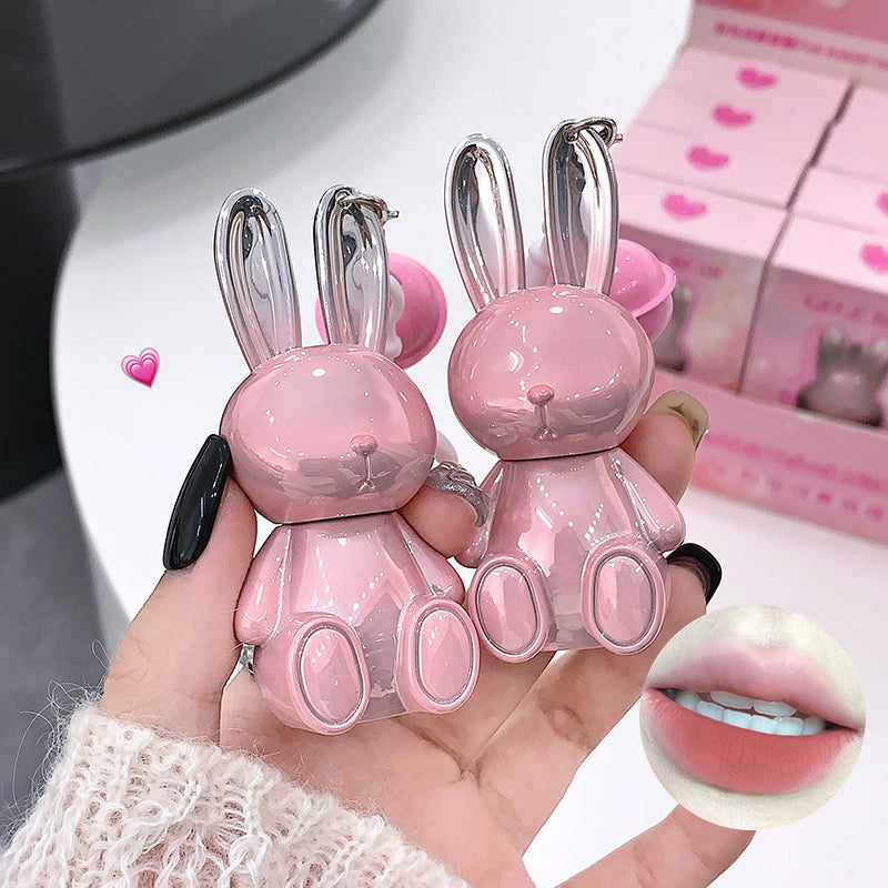 Gege Bear Pink Rabbit Velvet Mist Lip Cream