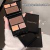 K-Beauty eye shadow palette with 'Gege bear' branding held by a hand.