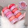Set of Gege bear lip balm containers with a close-up of one container.