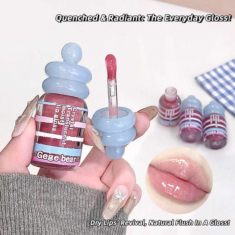 Gege Bear Crystal Translucent Moist Lip Gloss