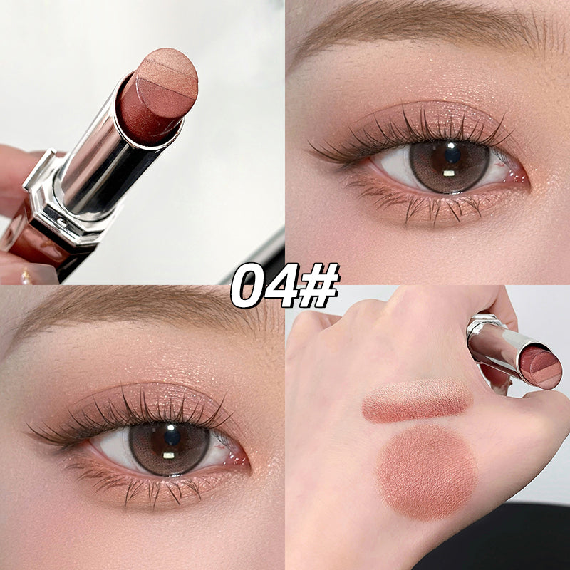Gege Bear Star Diamond Fine Flash Three-Color Eyeshadow Stick