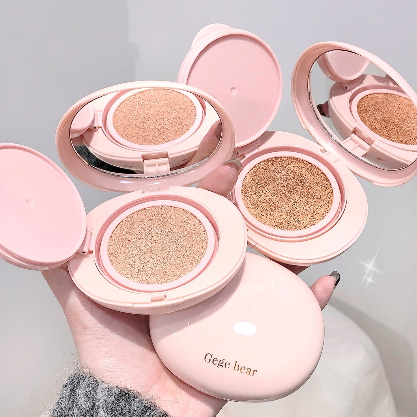 Gege Bear Cream Skin Lightweight Air Cushion Foundation
