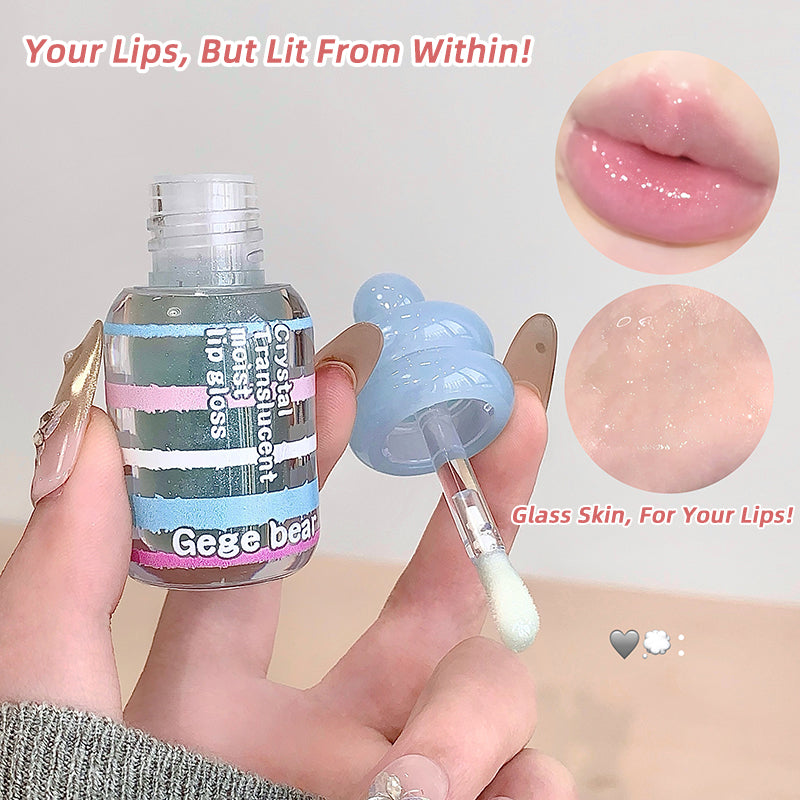 Gege Bear Crystal Translucent Moist Lip Gloss