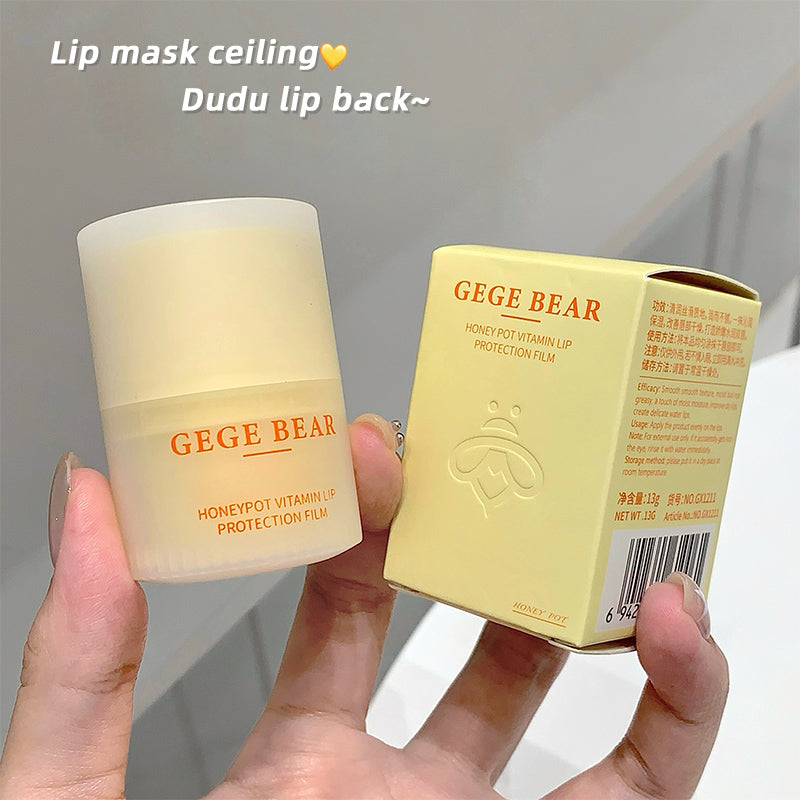 Gege Bear Honeypot Vitamin Lip Protection Film - Lip Balm