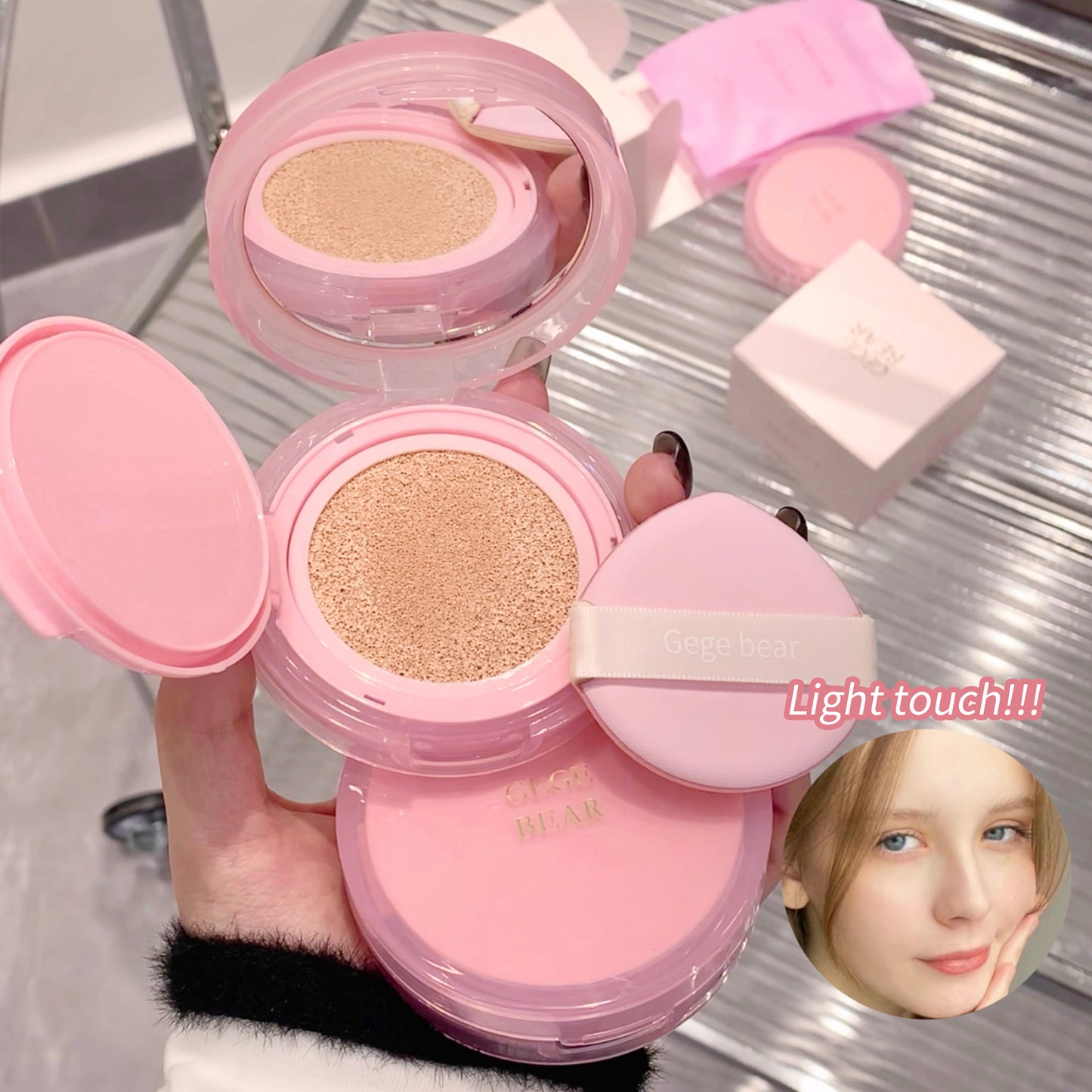 Gege Bear Refreshing Air Cushion Foundation