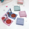 Makeup products with 'GEGE BEAR' branding on a white background