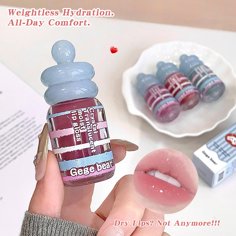 Gege Bear Crystal Translucent Moist Lip Gloss