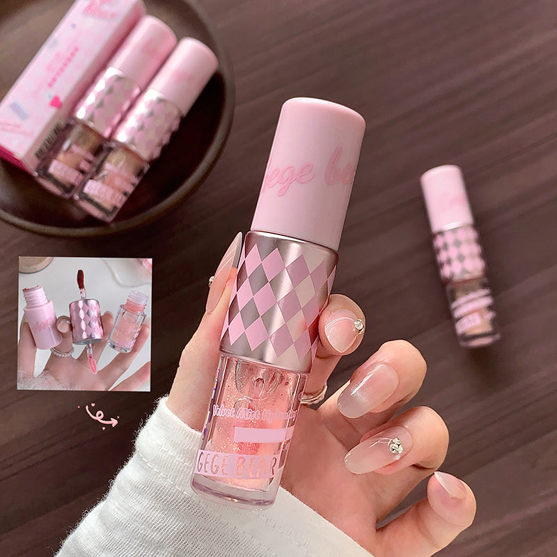 Gege Bear Velvet Mist Dual-Ended Lip Glaze