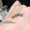 False eyelashes on a hand with text indicating they are segmented and invisible.