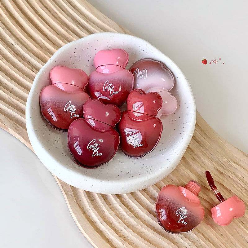 Gege Bear Love Heart Glossy Lip Glaze