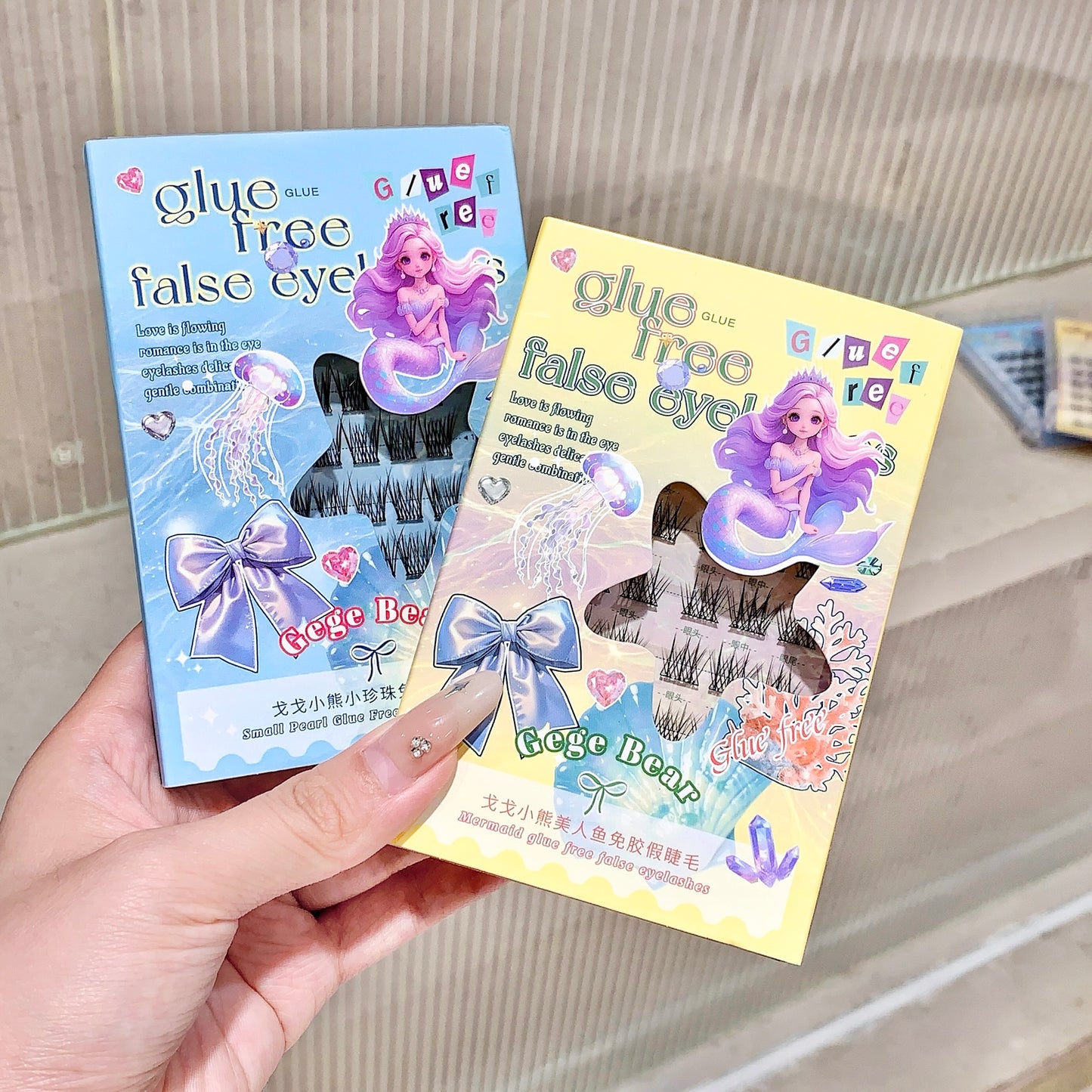 Gege Bear Glue-Free False Eyelashes