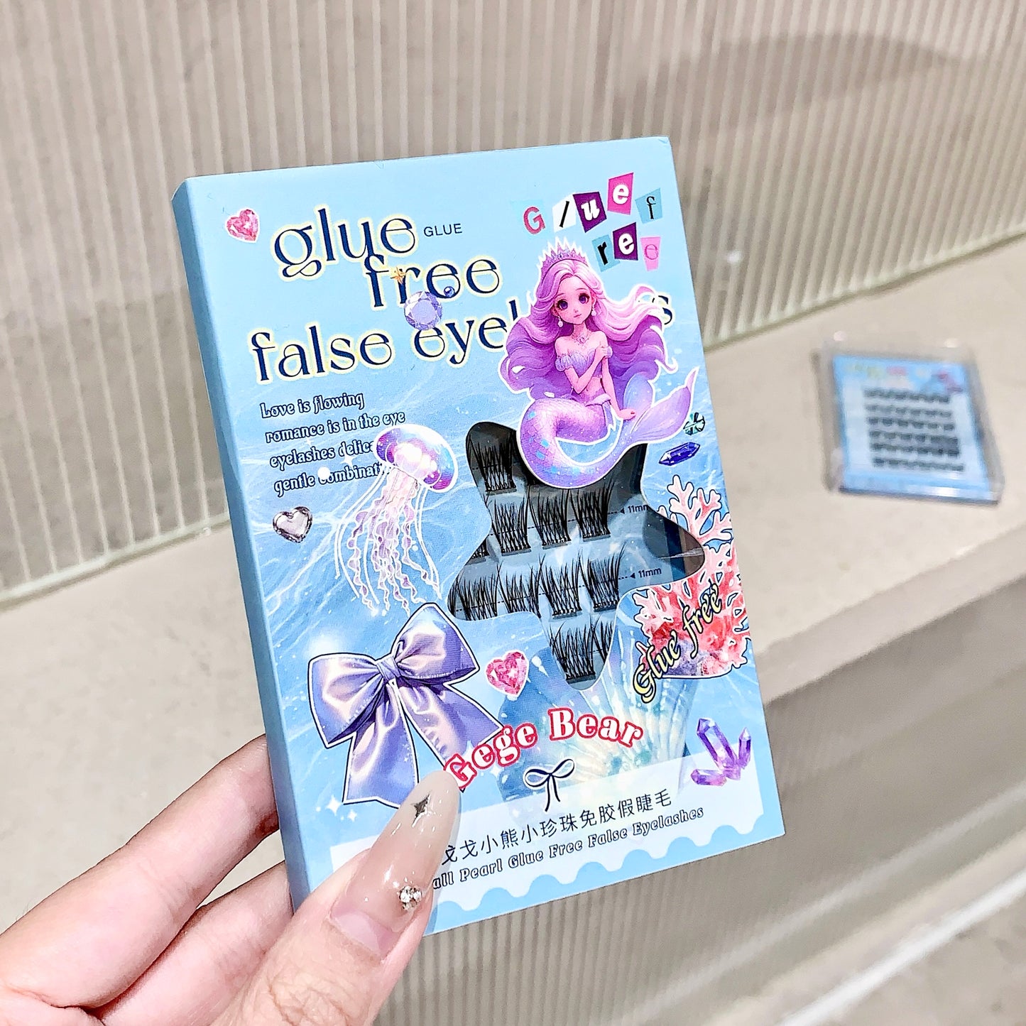 Gege Bear Glue-Free False Eyelashes