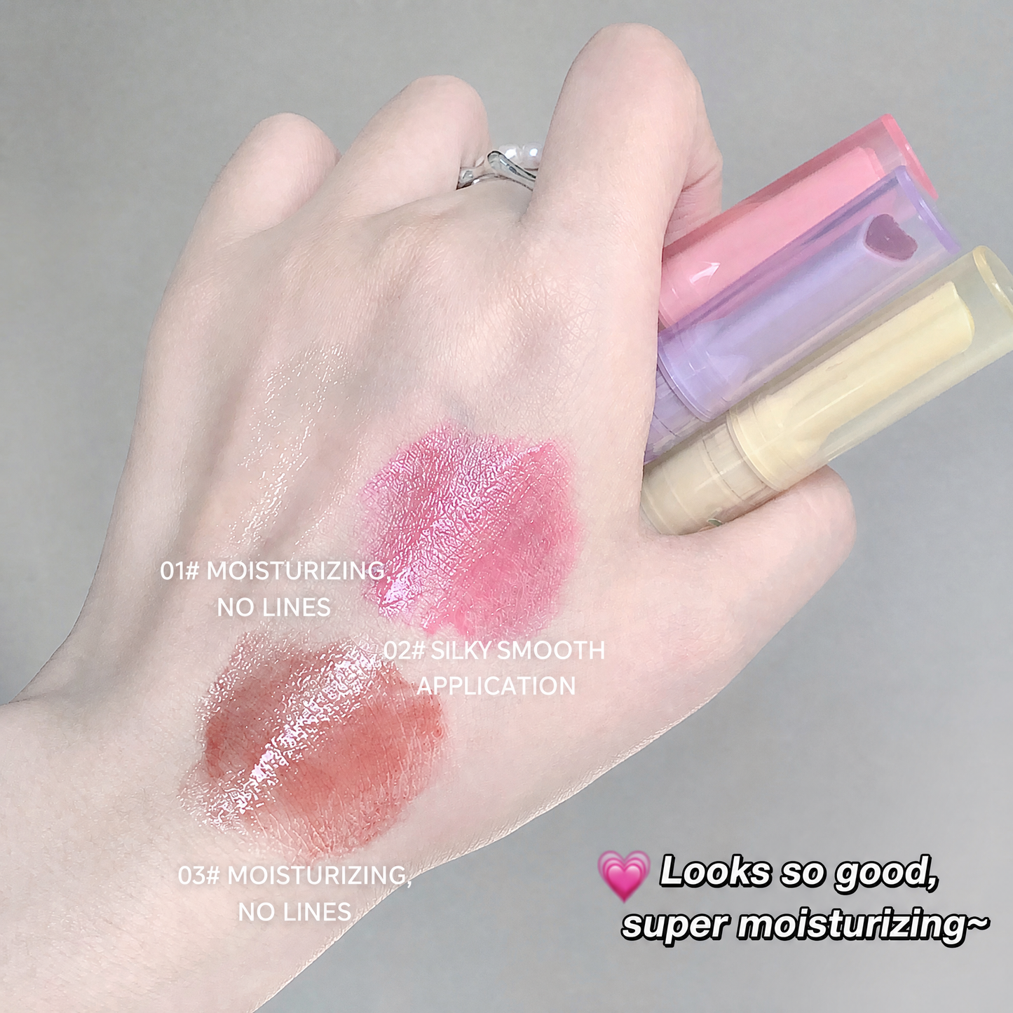 Gege Bear Fruit Moisturizing Lip Balm Set