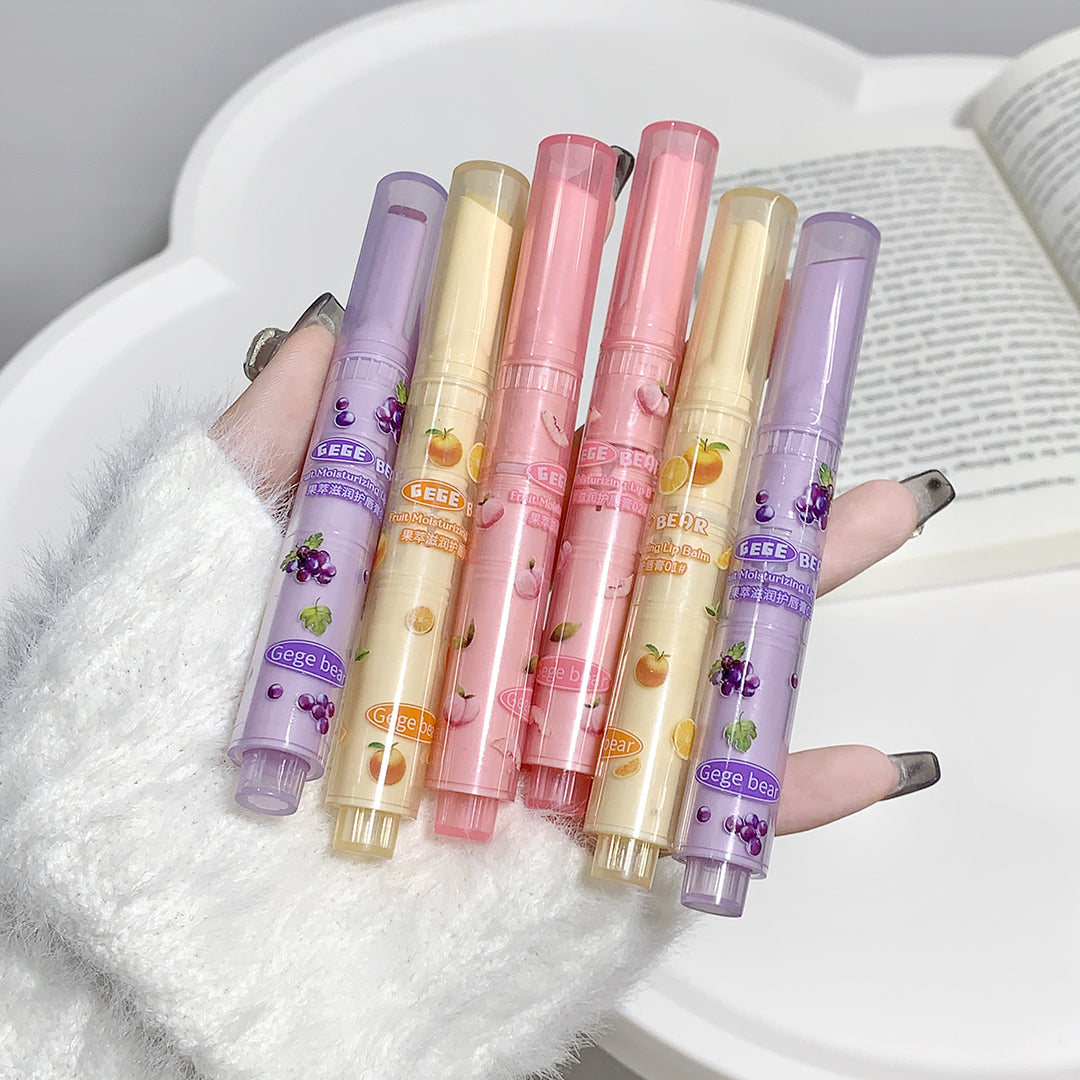Gege Bear Fruit Moisturizing Lip Balm Set