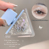 Triangle-shaped product with glittery texture and 'Gosh' branding, held by a hand.
