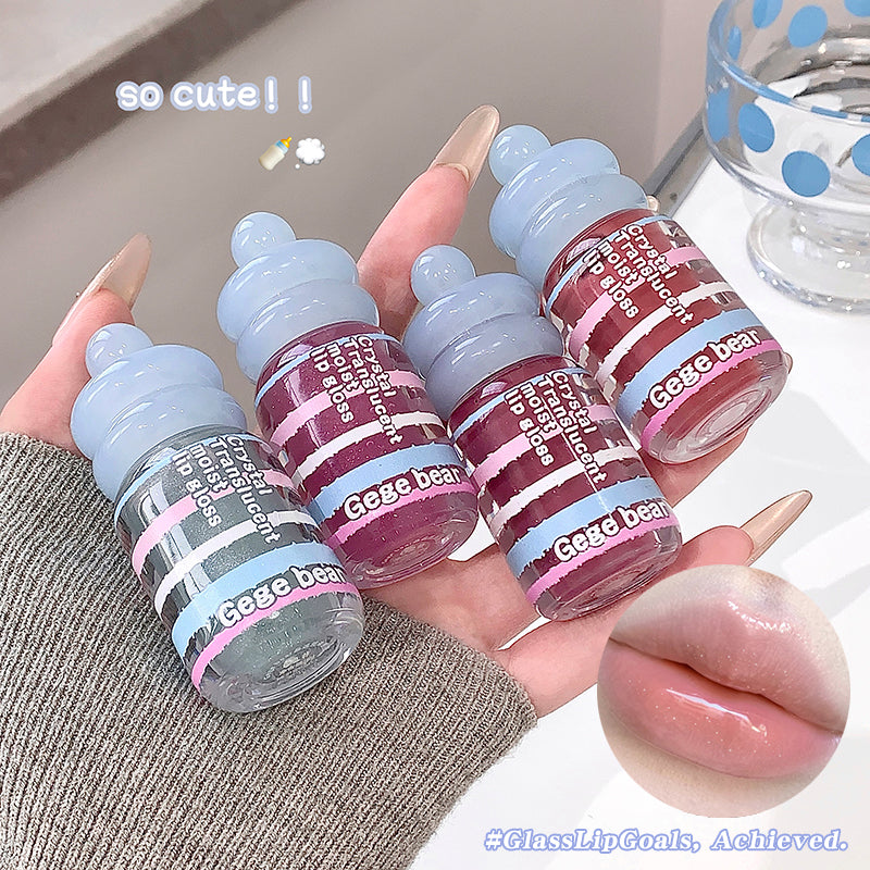 Gege Bear Crystal Translucent Moist Lip Gloss