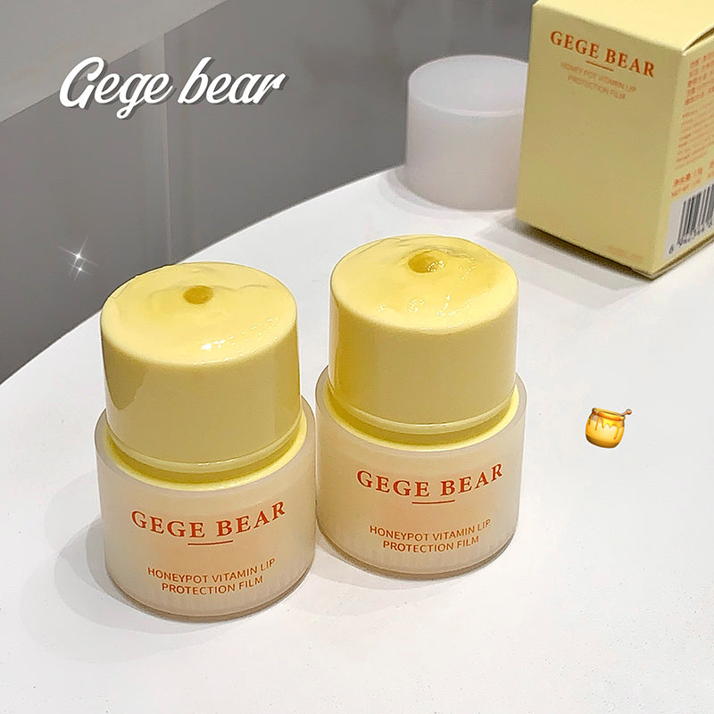 Gege Bear Honeypot Vitamin Lip Protection Film - Lip Balm