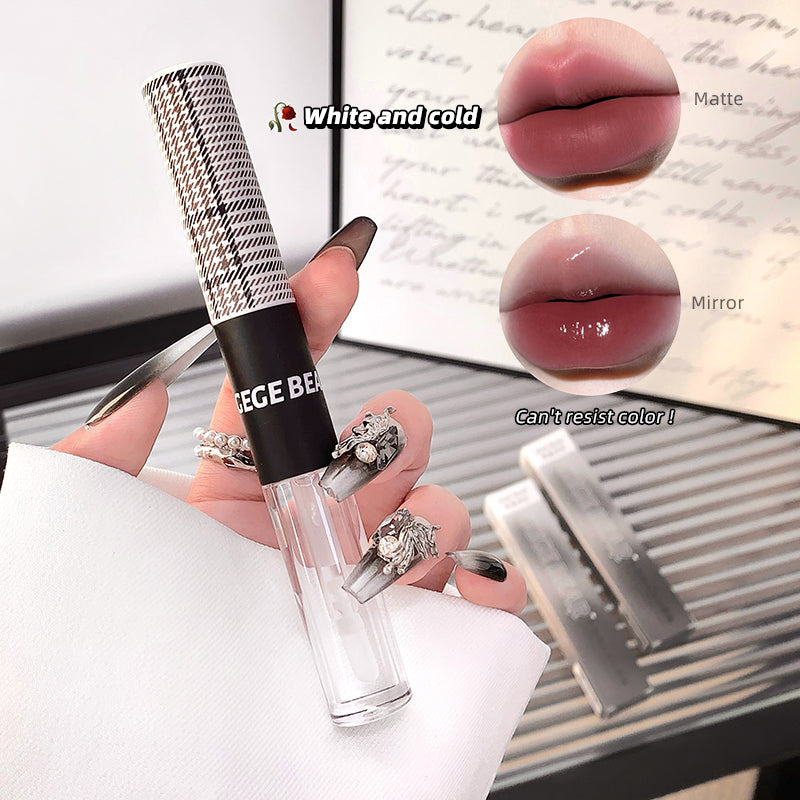Gege Bear Matte & Mirror Lip Duo
