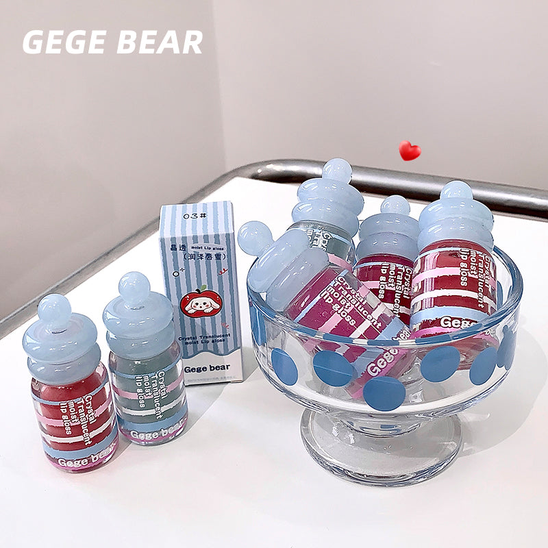 Gege Bear Crystal Translucent Moist Lip Gloss