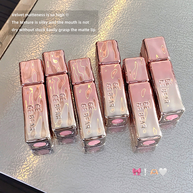Gege Bear Velvet Fog Matte Air Lip Mud
