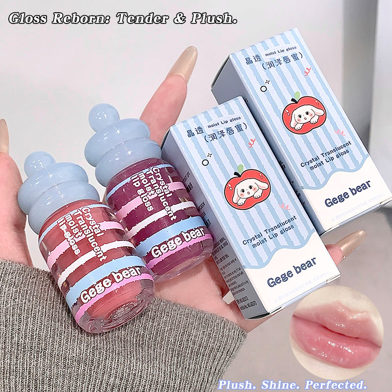 Gege Bear Crystal Translucent Moist Lip Gloss