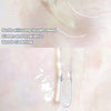 Soft silicone brush head with text on a light background