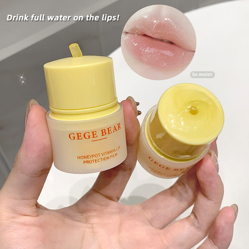 Gege Bear Honeypot Vitamin Lip Protection Film - Lip Balm