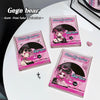 Three packages of 'Gege Bear' false eyelashes on a white surface.