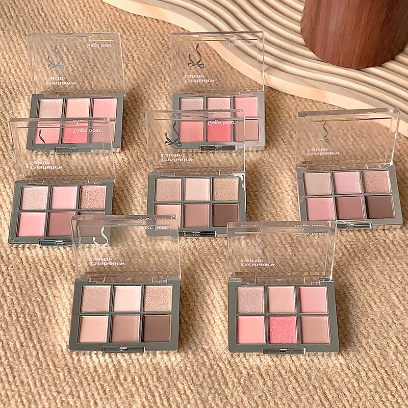 Gege Bear 6-Shade Eyeshadow Palette — Pink Cherry Illusion – GEGE BEAR