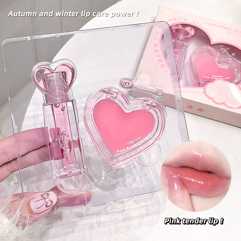 Gege Bear Plant Extract Lip Care Set