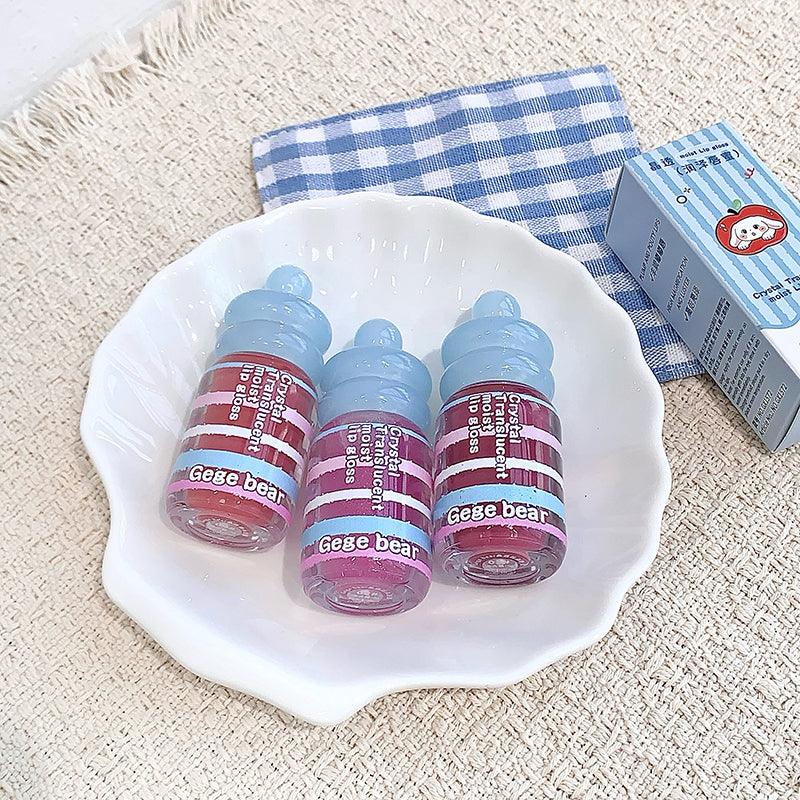 Gege Bear Crystal Translucent Moist Lip Gloss