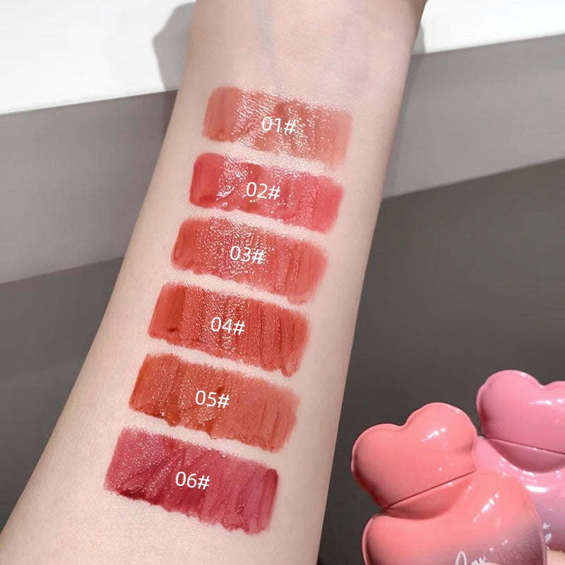 Gege Bear Love Heart Glossy Lip Glaze