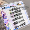 Set of false eyelashes in a display case with Gege bear branding.