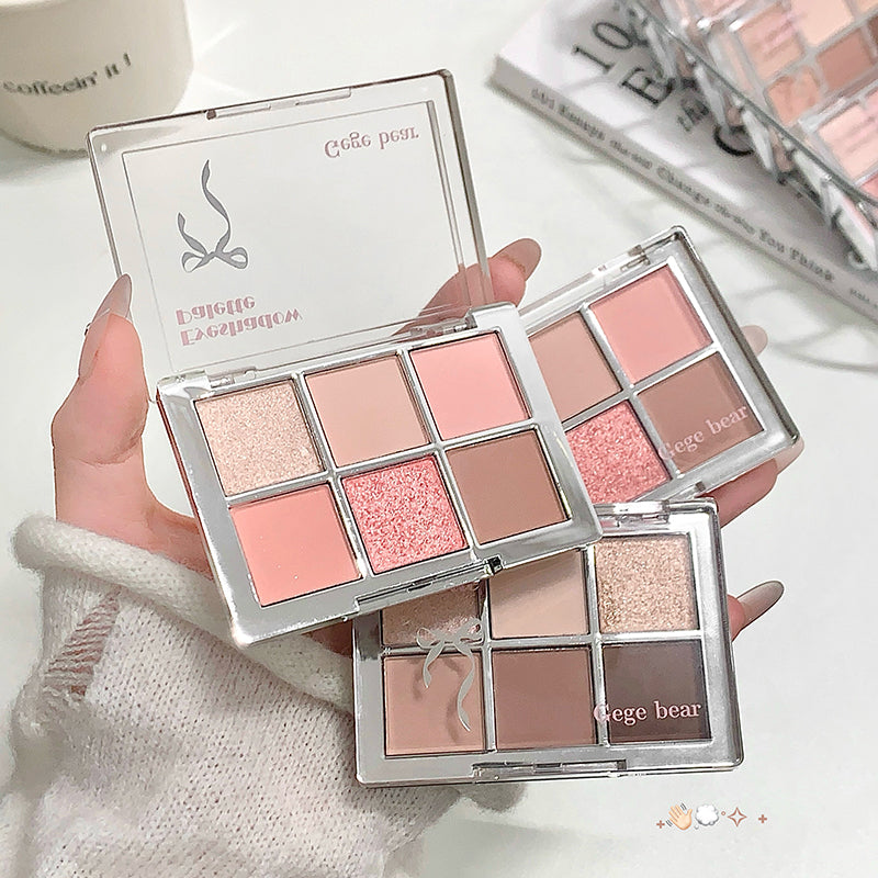 Gege Bear 6-Shade Eyeshadow Palette — Pink Cherry Illusion – GEGE BEAR