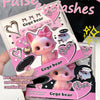 False eyelashes packaging with a Gege bear design on a white background