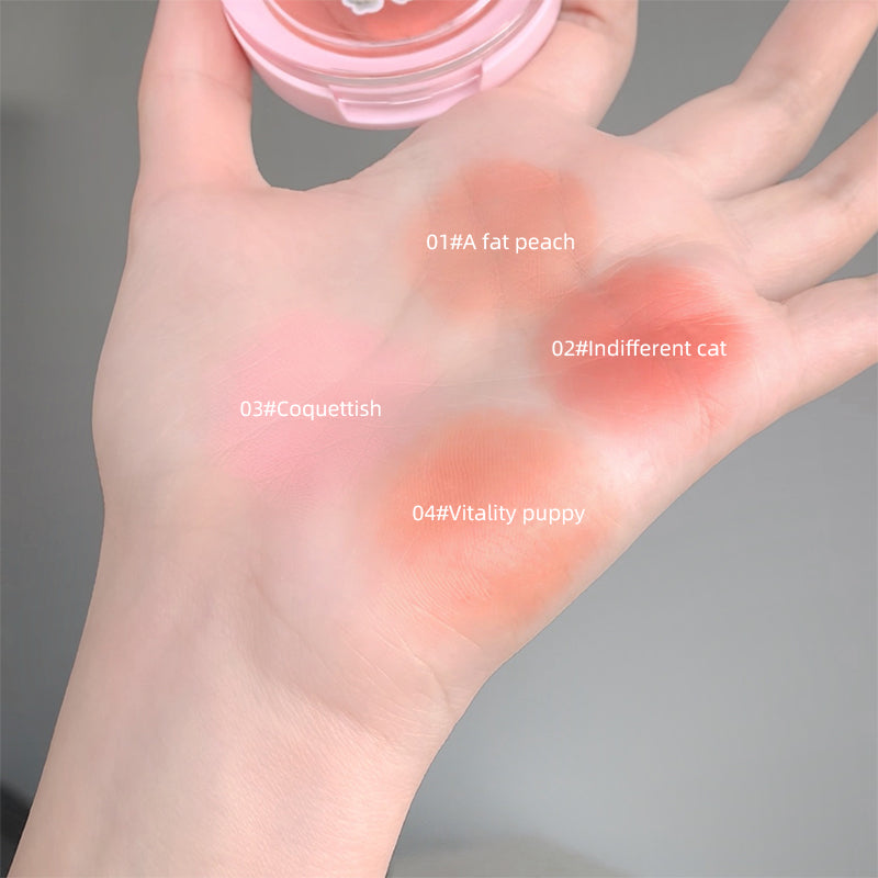 Gege Bear Colorful Sweet Blush Clay