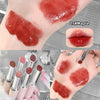Lipstick swatches on lips and hands with close-up of lipstick color '05# Maple'.