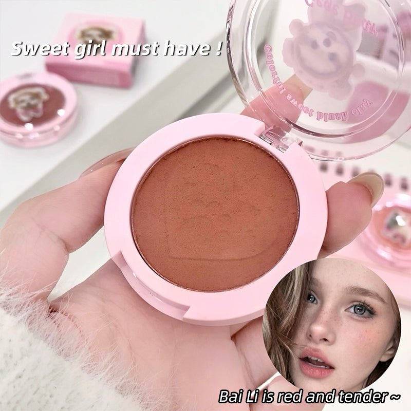 Gege Bear Colorful Sweet Blush Clay