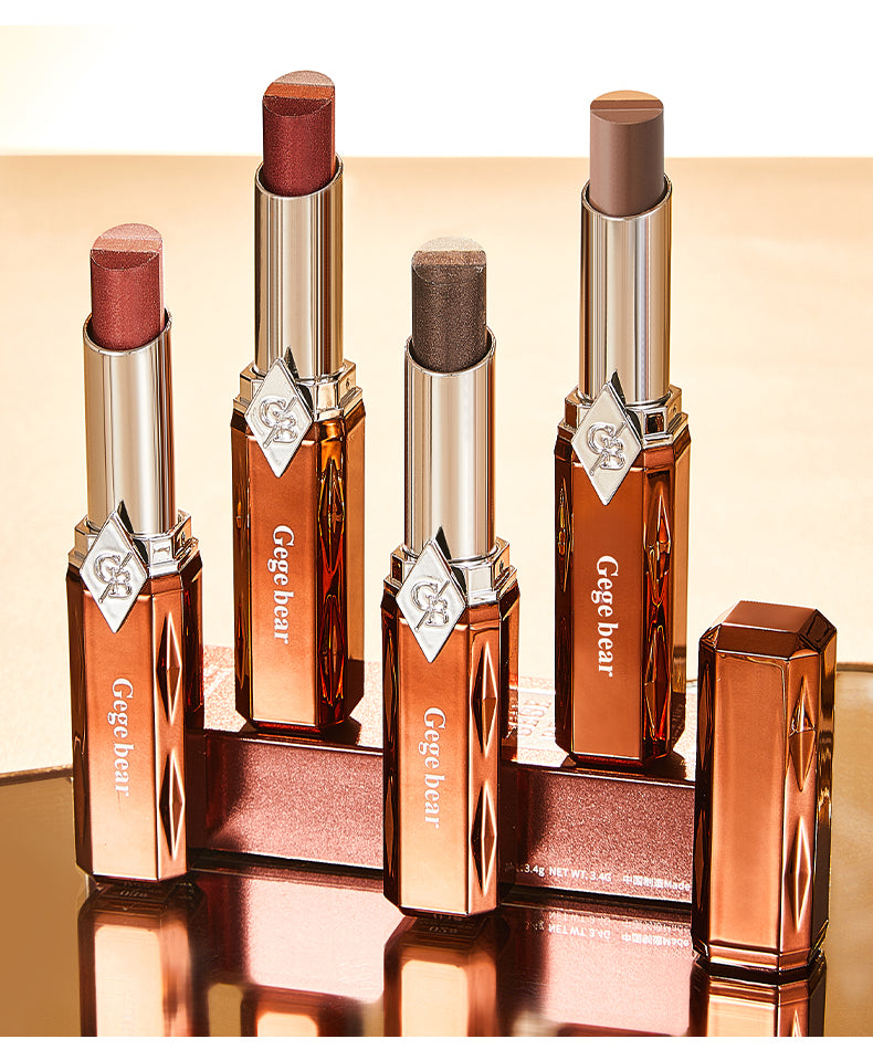 Gege Bear Star Diamond Fine Flash Three-Color Eyeshadow Stick