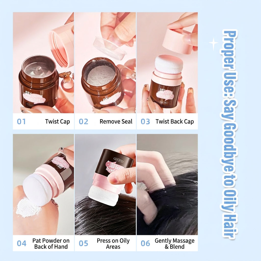 Gege Bear Peng Peng Hair Volumizing Powder