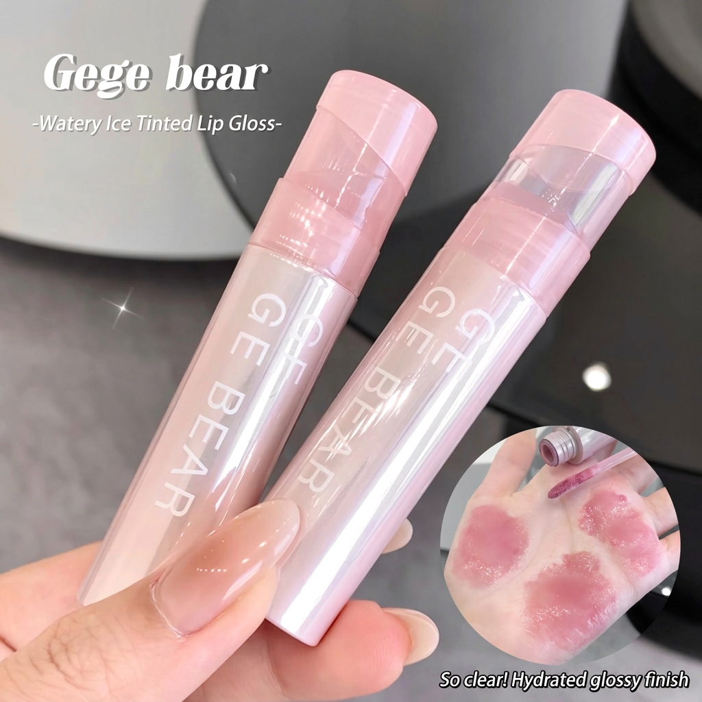 Gege Bear Watery Ice Clear Lasting Lip Gloss