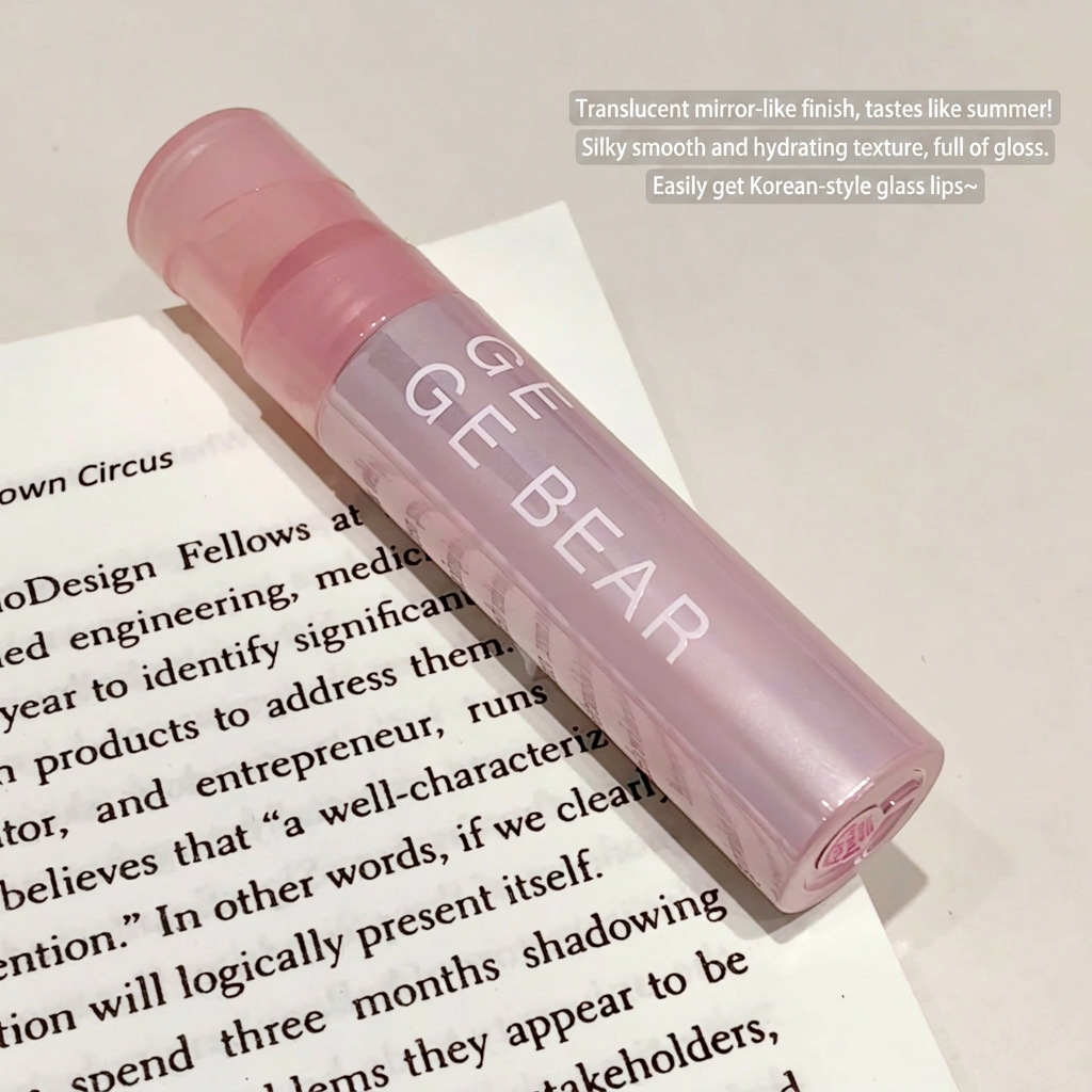 Gege Bear Watery Ice Clear Lasting Lip Gloss